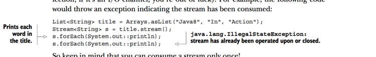 The gods of code won't strike you down for placing arrows along your listing. You can even put stuff in the margins!